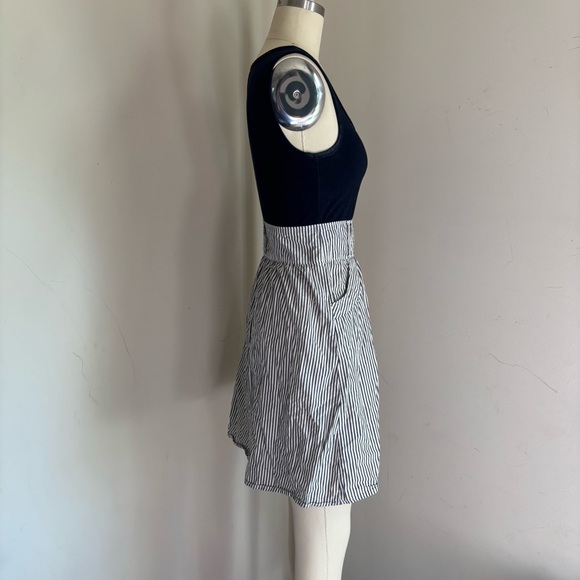 Tommy Hilfiger Black and White Striped Mini Dress - Picture 4 of 6